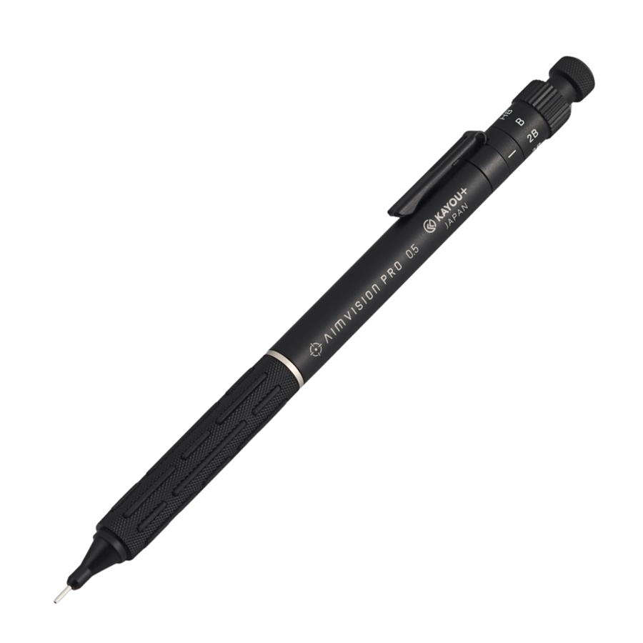 Kayou Plus Aimvision Pro Teknik Çizim Mekanik Kurşun Kalem Meteor Black KAMP-AIPBK