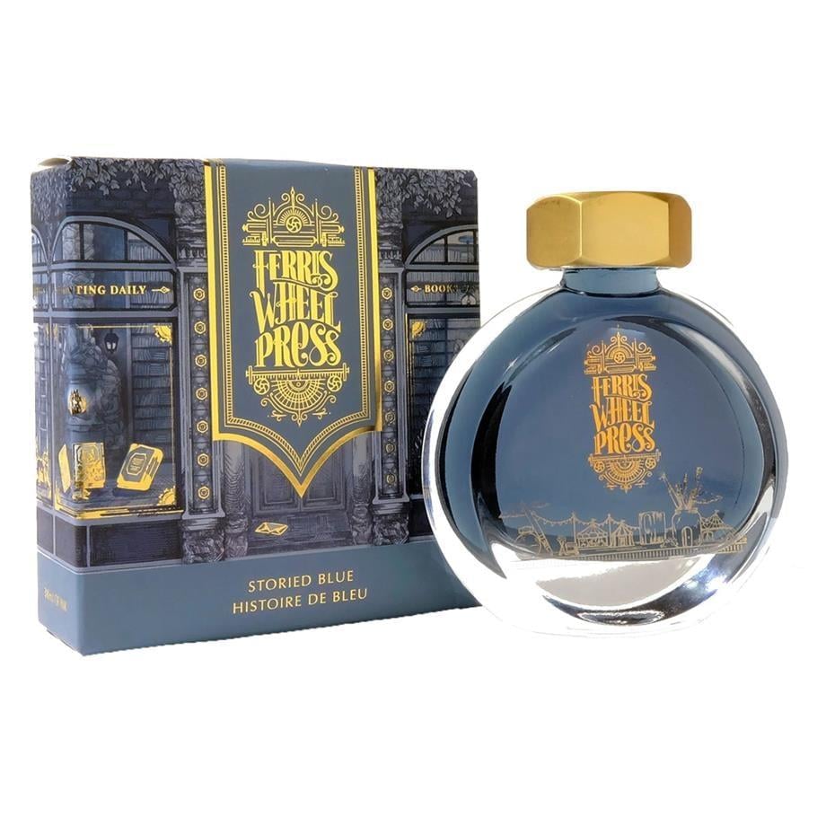 Ferris Wheel Press 38 ml Şişe Mürekkep Storied Blue
