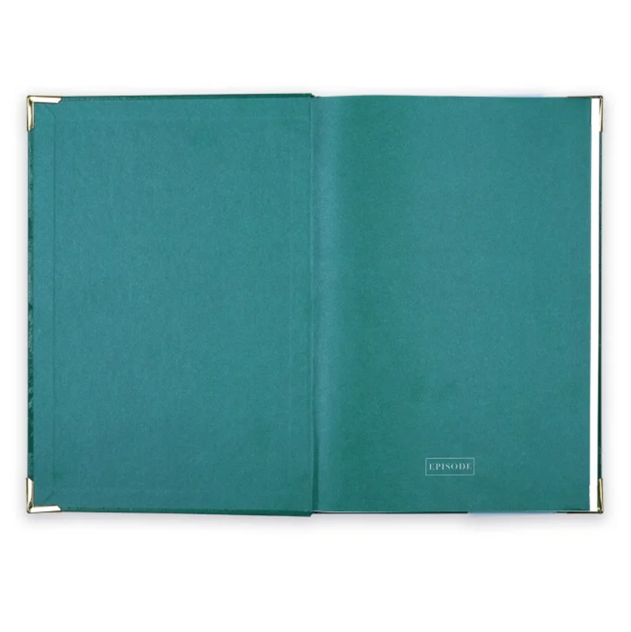 Episode Colourblock Uno Hunter Green B5 Kalın Defter
