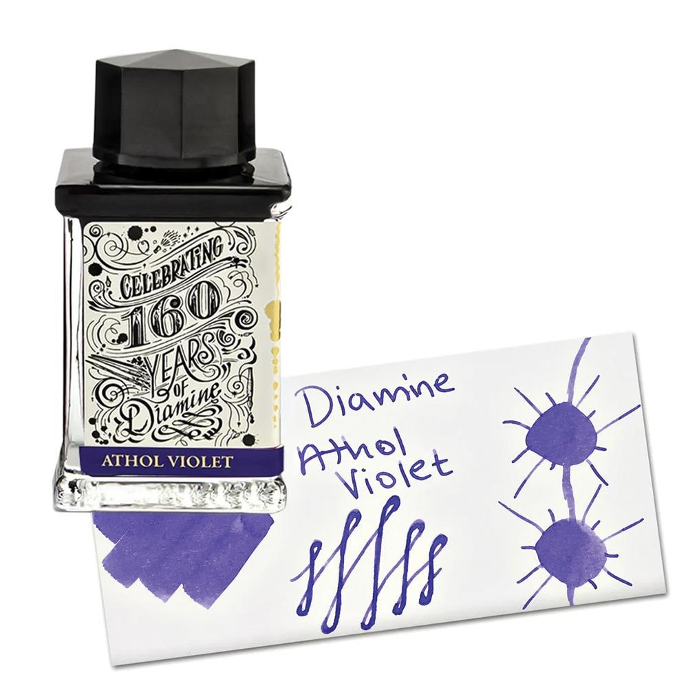 Diamine 160. Yıl Dolma Kalem Mürekkebi 75 ml. Athol Violet