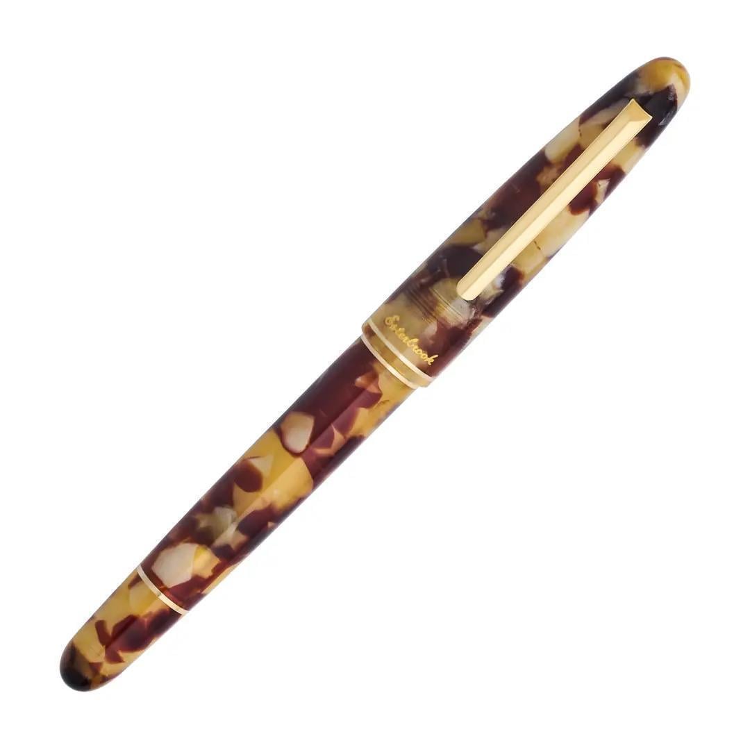 Esterbrook Estie Tortoise Gold Pistonlu Dolma Kalem EF Uç