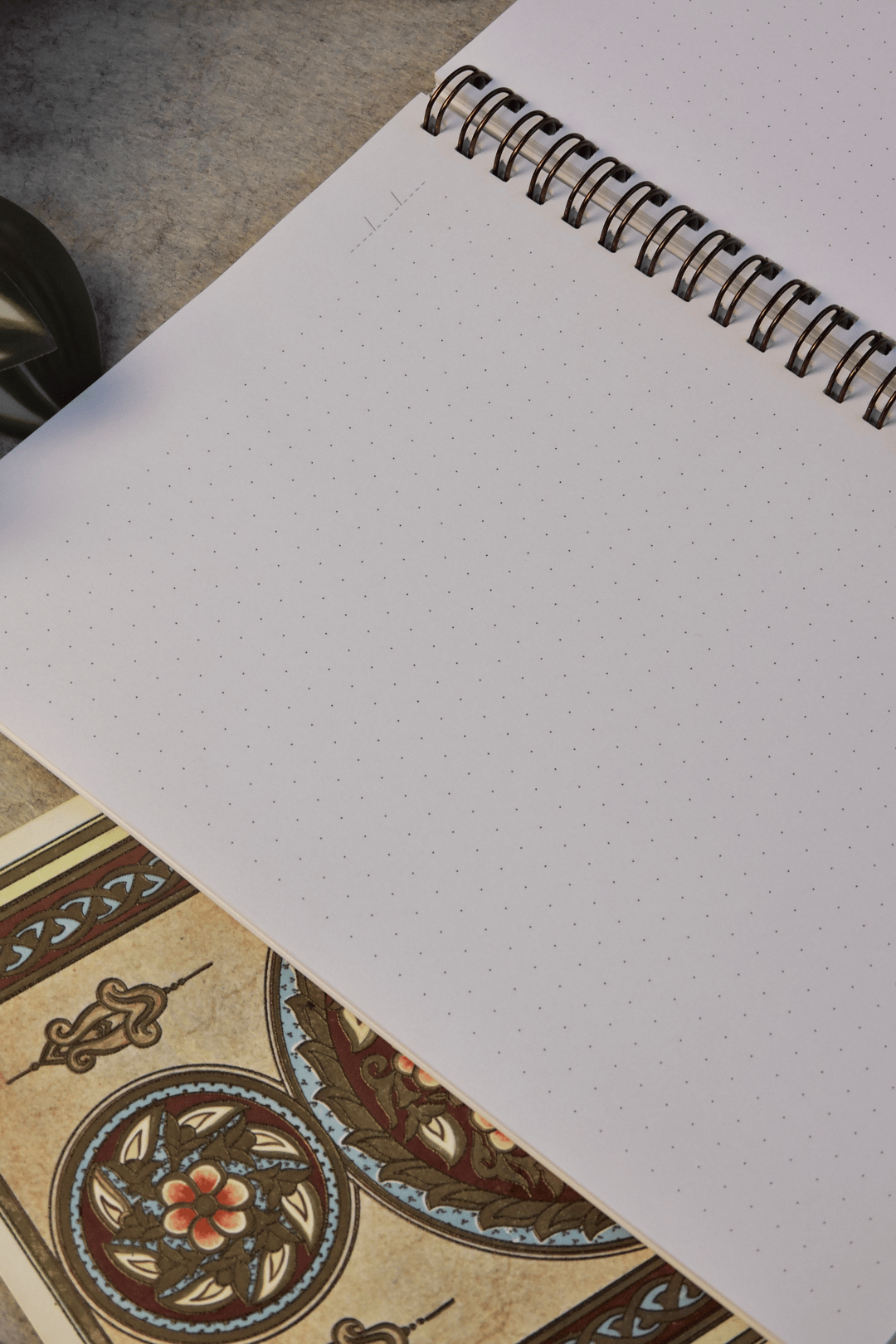 Nova Crafts Terzi Dikiş Garden Siyah Noktalı Defter