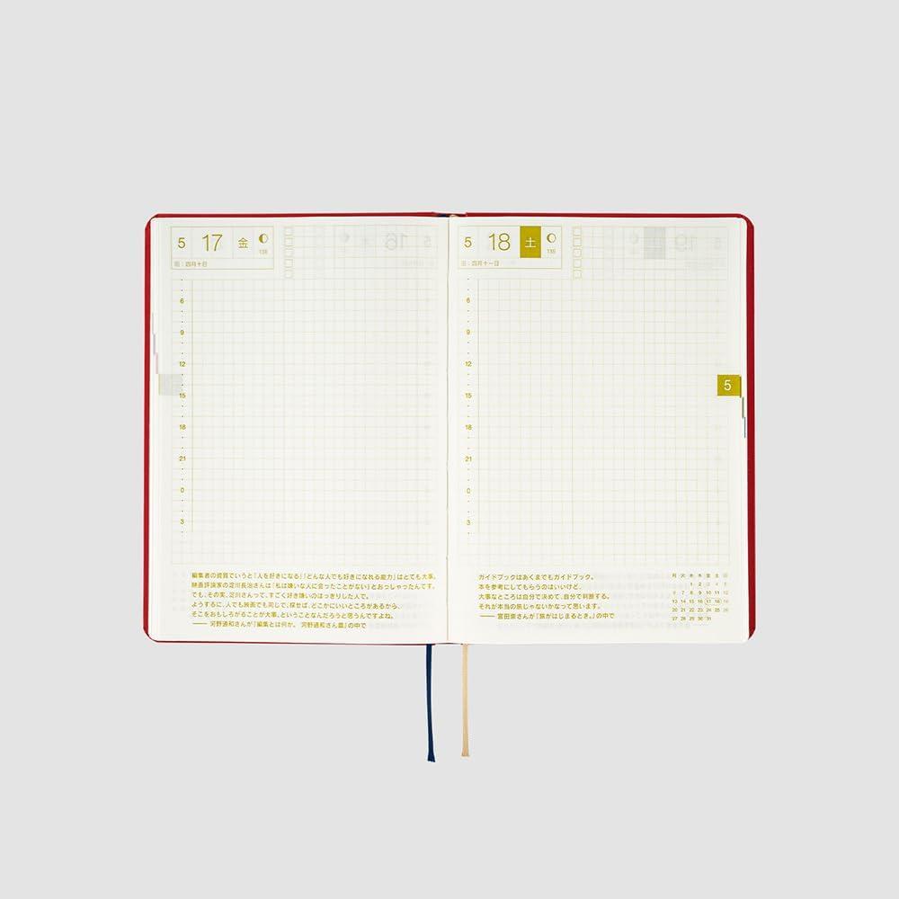 Hobonichi Techo HON A6 Japanese Edition 2024 Mother Beginnings