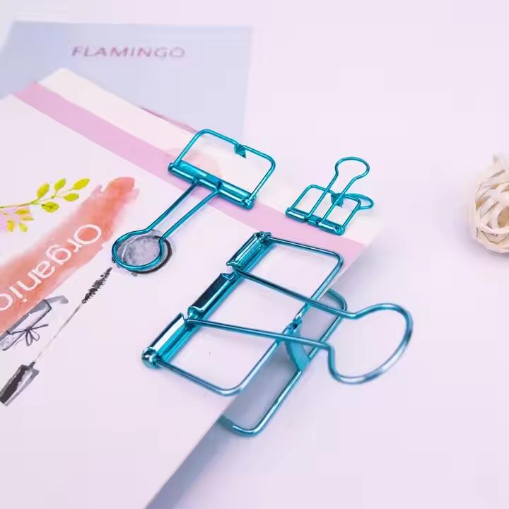 Kayigo Tiny Paslanmaz Çelik Klips Altılı Siyah
