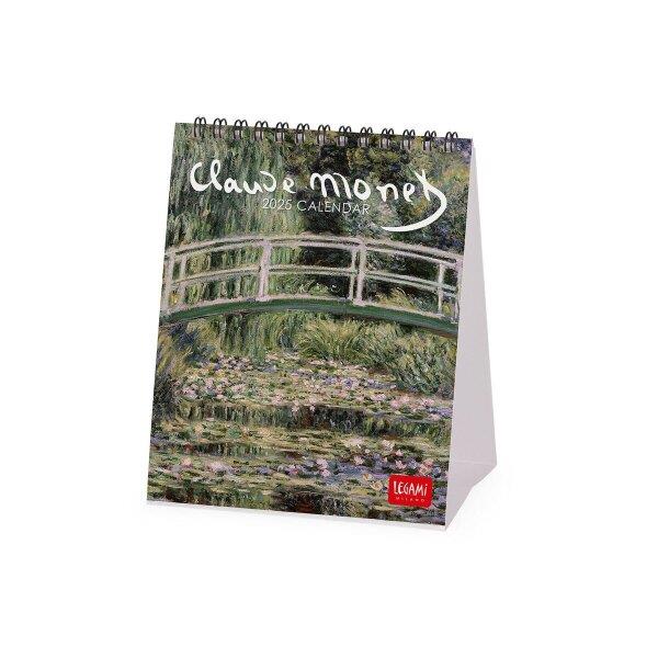 Legami Masaüstü Takvim / Planlayıcı 27,2x10,2 cm 2025 Claude Monet
