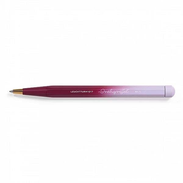Leuchtturm1917 Drehgriffel Nr. 1 Tükenmez Kalem - 2025 Limited Handmade Gradient Edition Port Red / Lilac 