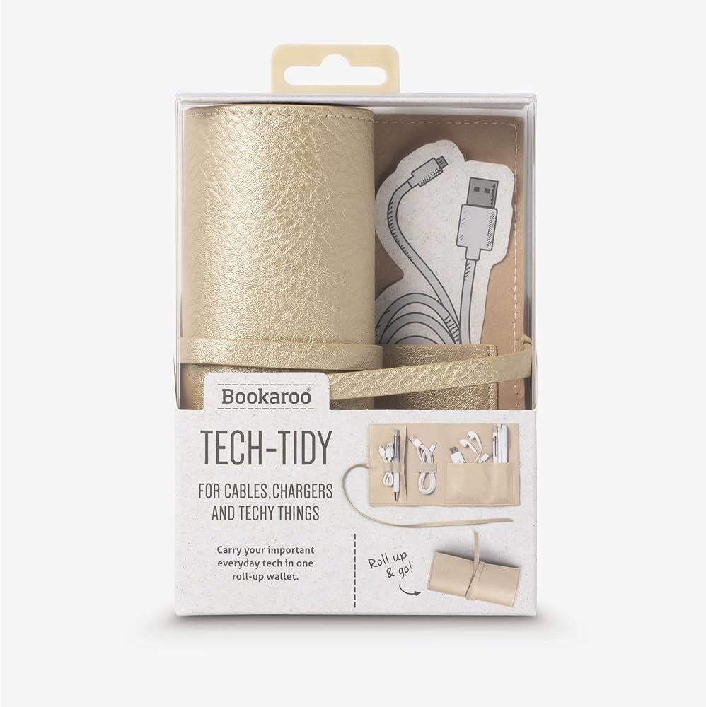 IF Bookaroo Travel Tech-Tidy Kablo Düzenleyici Gold