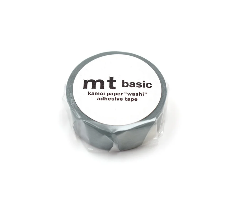 Kamo-i Masking Washi Tape 15mm×7m Grey