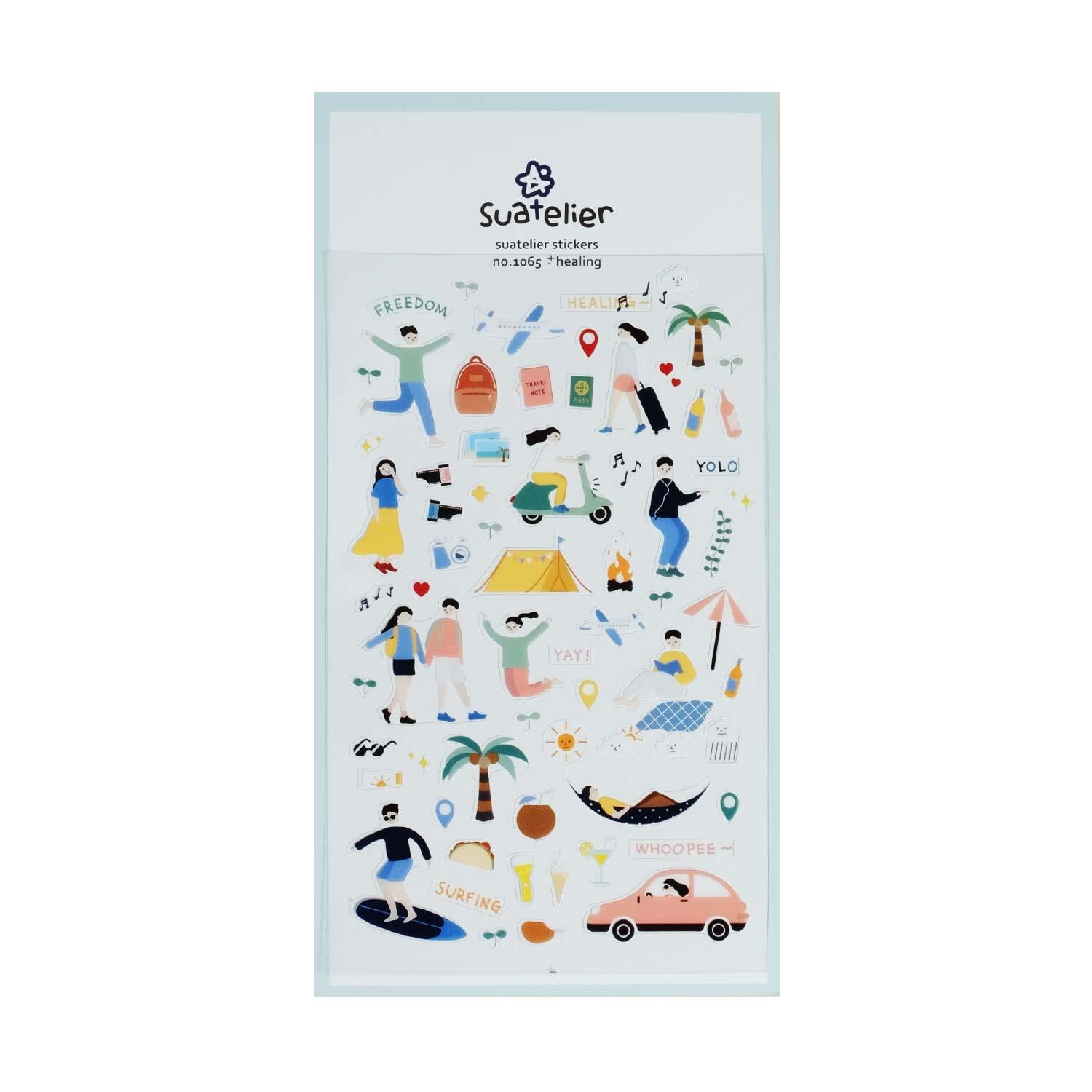 Suatelier Deco Sticker Healing