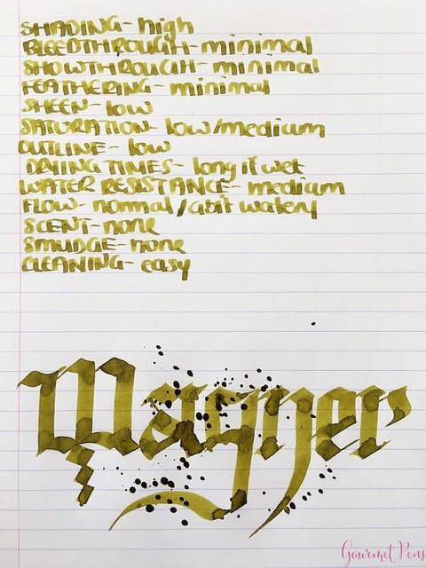 Diamine Music Collection Şişe Mürekkep 30ml Wagner
