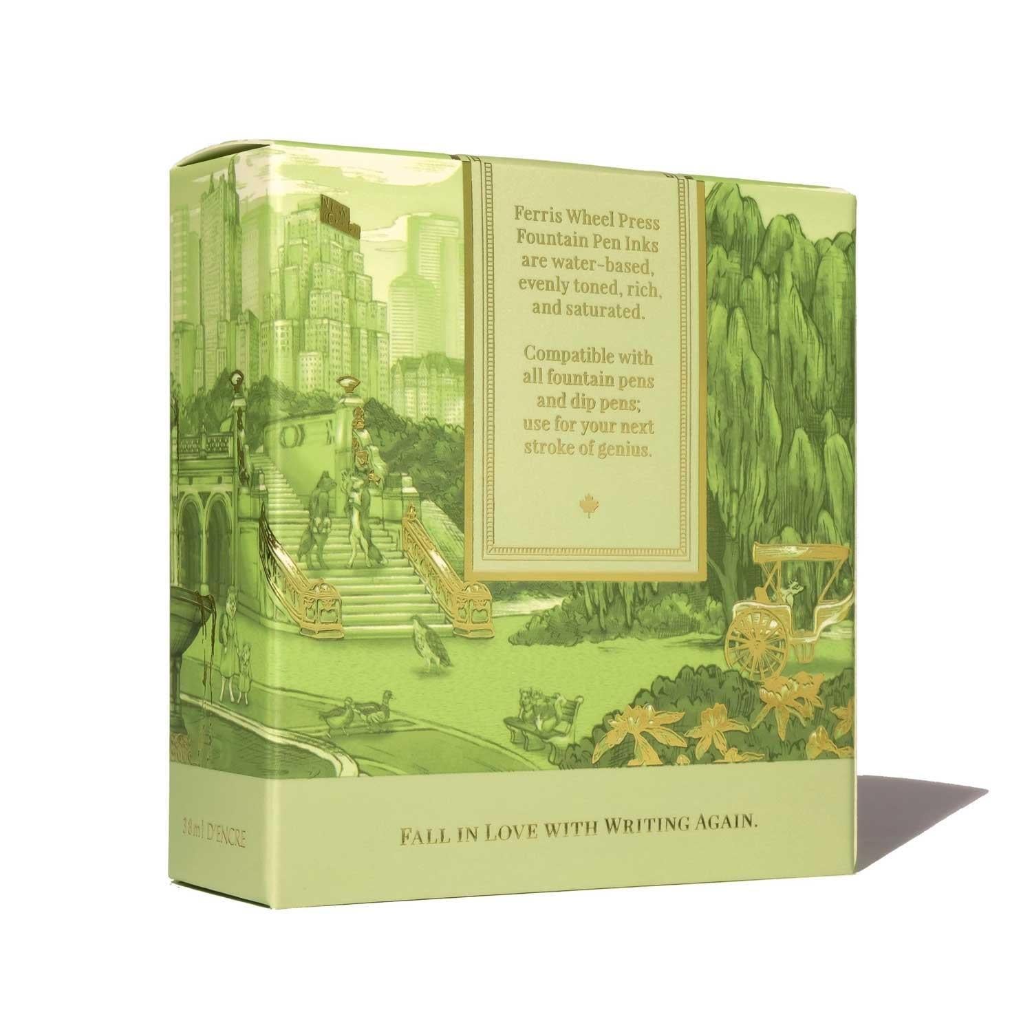 Ferris Wheel Press 38 ml Şişe Mürekkep Central Park Greens
