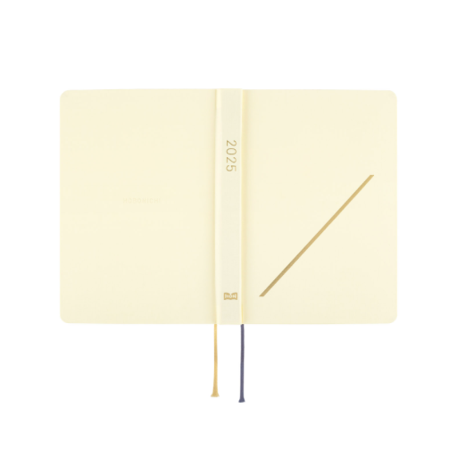 Hobonichi Techo Hon English Version A6 2025 Slash (Ivory) 