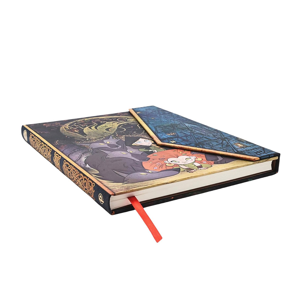 Paperblanks WolfWalkers Sert Kapak 18x23 Çizgisiz Defter PB9970-3