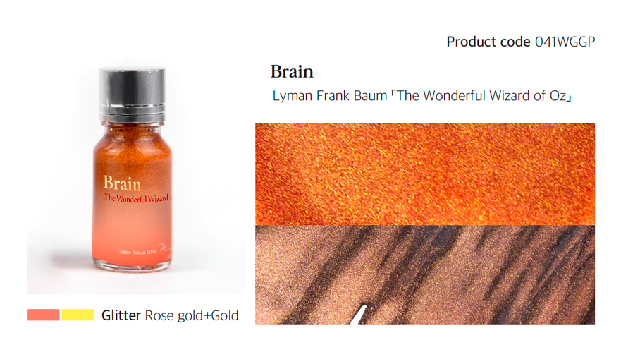 Wearingeul Brain (Wizard of Oz) Glitter Potion Mürekkep Simi 10ml 