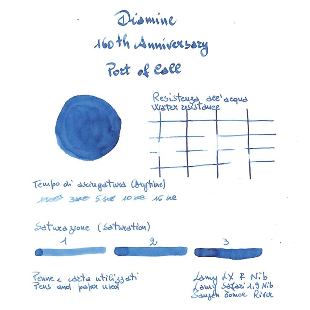 Diamine 160. Yıl Dolma Kalem Mürekkebi 75 ml. Port of Call