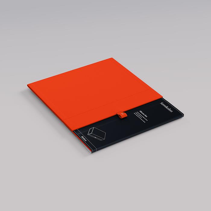 Semikolon 4Rooms Box, Medium, Orange