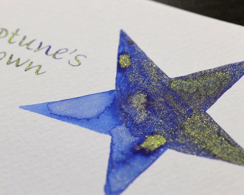 Octopus Fluids Celestial Glitter Mürekkep 10 ml - Neptune's Crown 