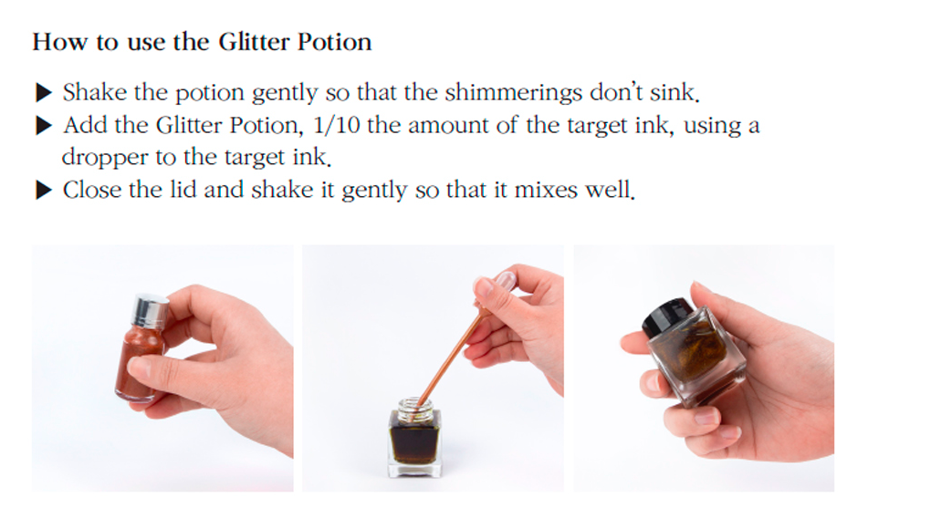 Wearingeul Emerald Castle (Wizard of Oz) Glitter Potion Mürekkep Simi 10ml 