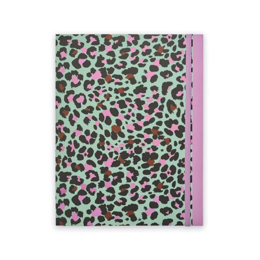Episode Leopard Sky Pink XL Perfect Bound Defter