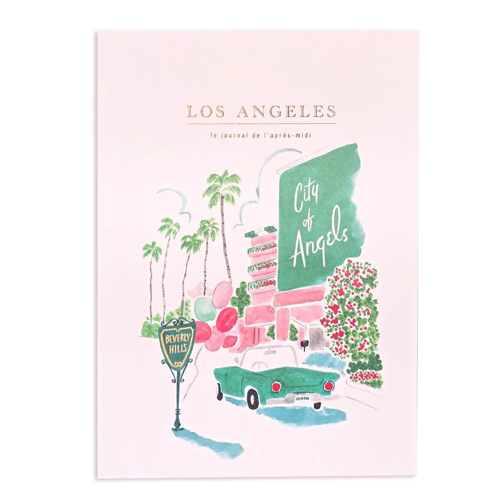 Pansy Daisy L'après Travel Journal Seyahat Günlüğü Defteri - Los Angeles (City of Angels)