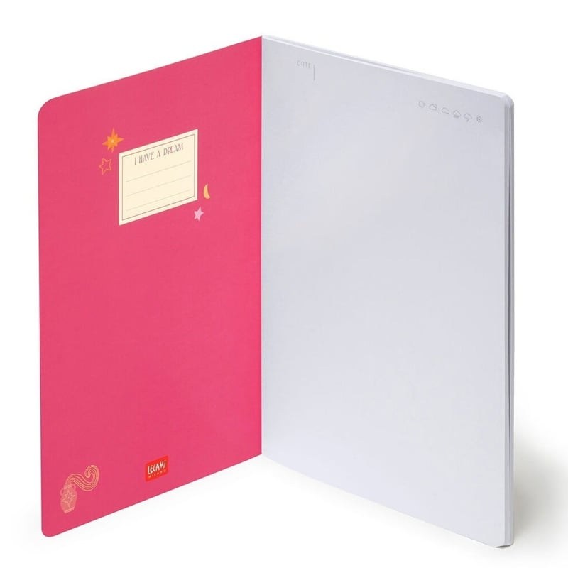 Legami Çizgisiz Defter - Quaderno - Orta - Zodyak A5NOT0099