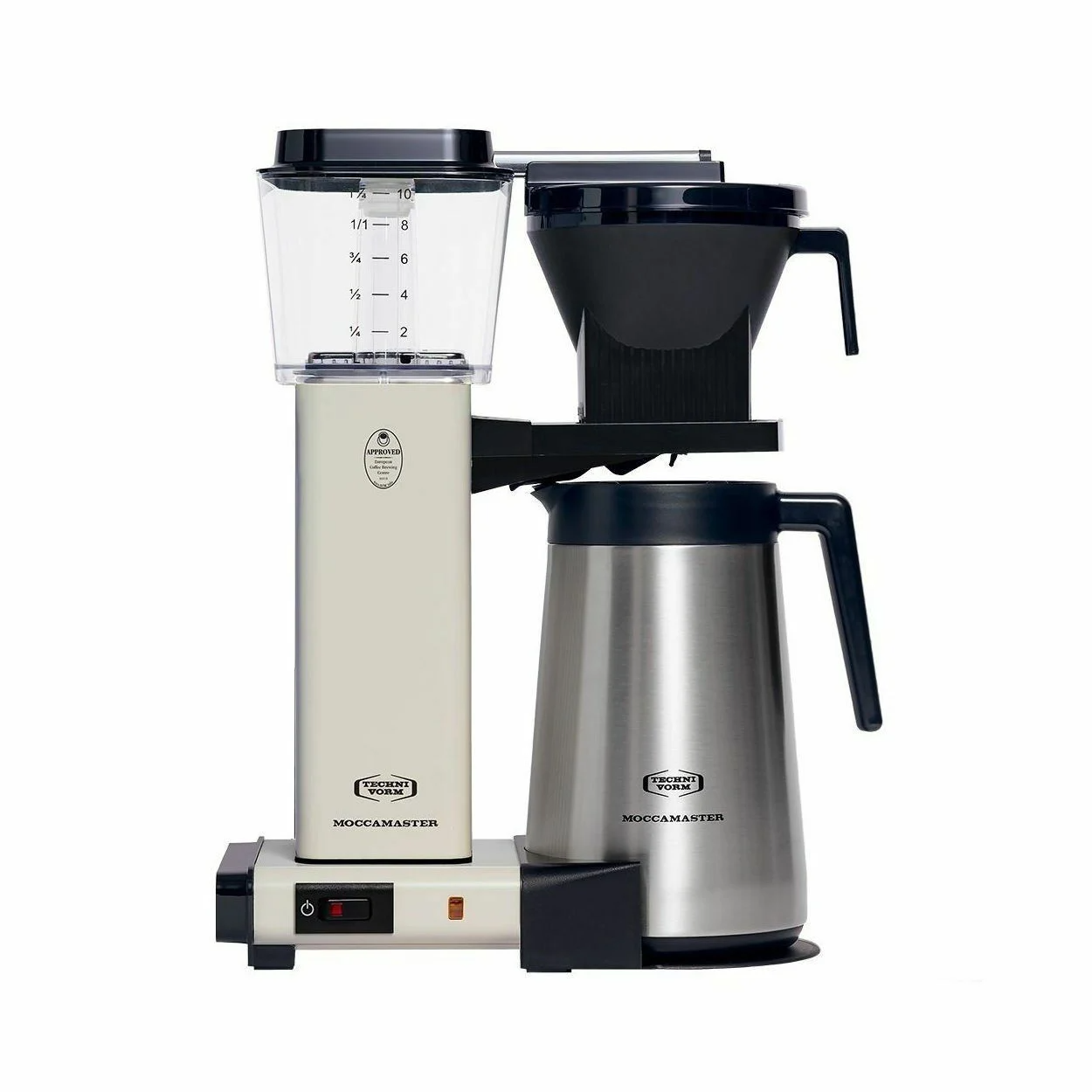Moccamaster Filtre Kahve Makinesi - Termoslu Off White 79404-OW