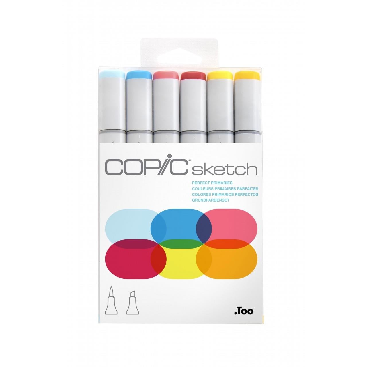 Copic Sketch 6lı set Perfect Primaries