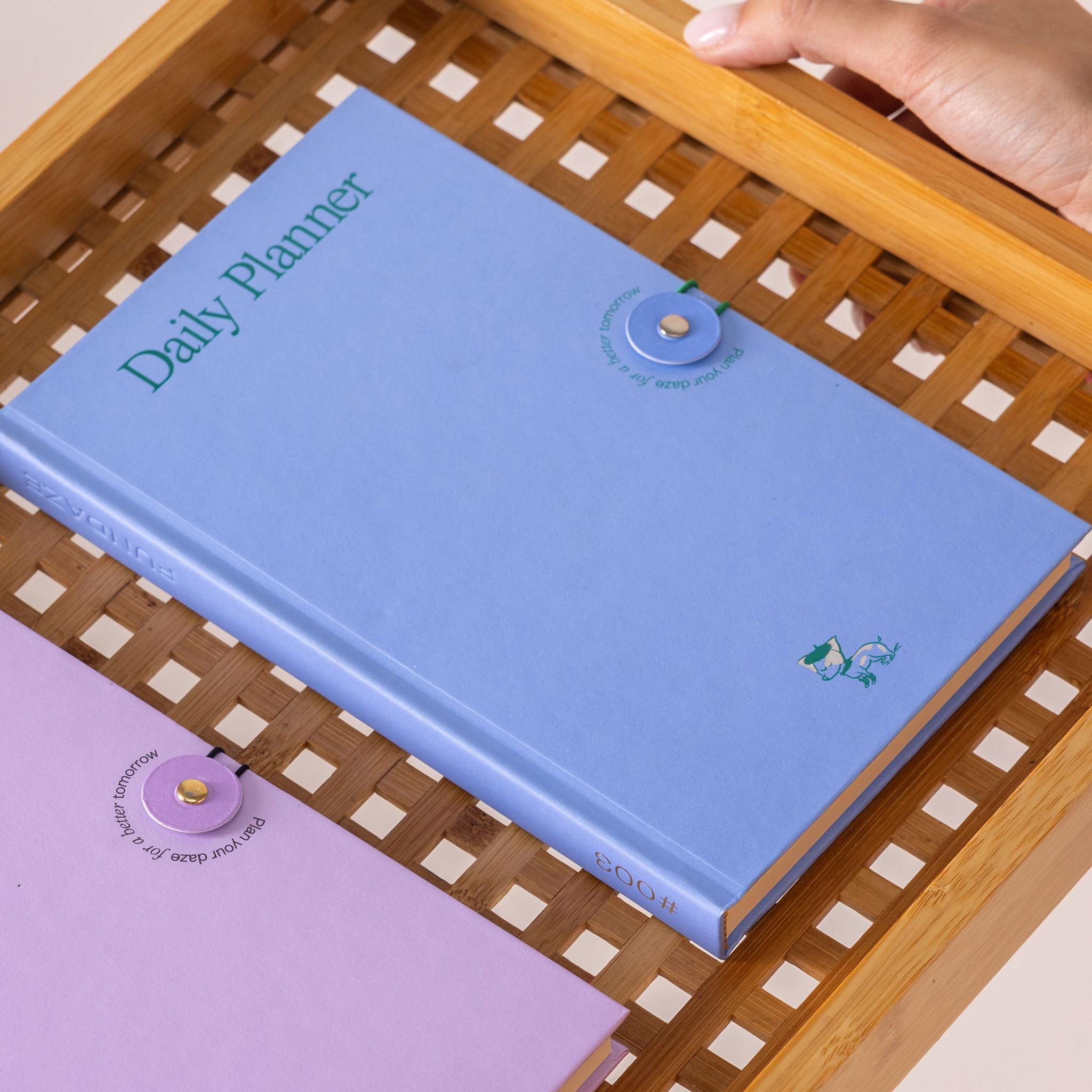 Fundaze Özel Tasarım Daily Planner Mavi