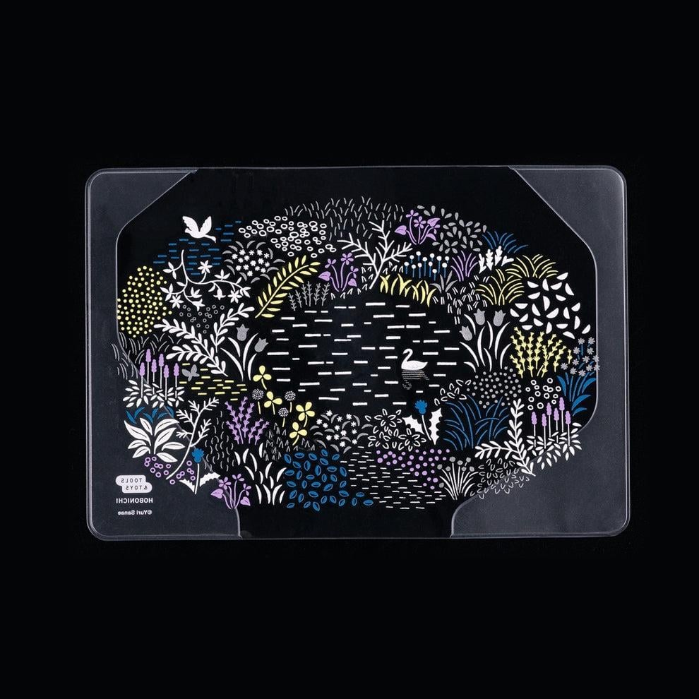 Hobonichi Yuri Sanae: Cover on Cover for A6 Size (Forest Lake)