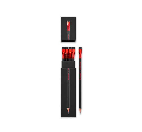 Blackwing X Moleskine Limited Edition Red Soft Ahşap Kurşun Kalem 