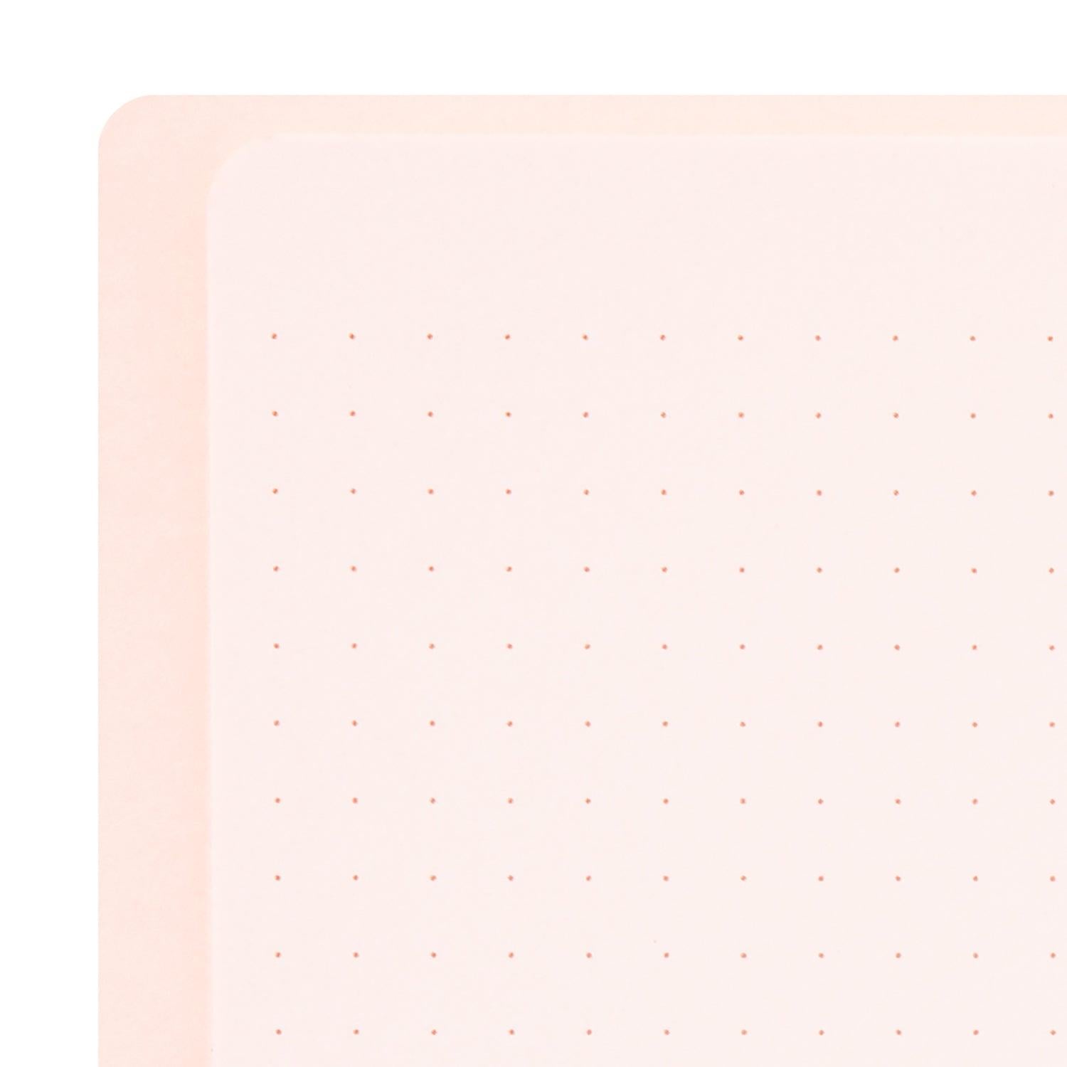 Midori Ring Notebook A5 Color Dotted Noktalı Defter Pink