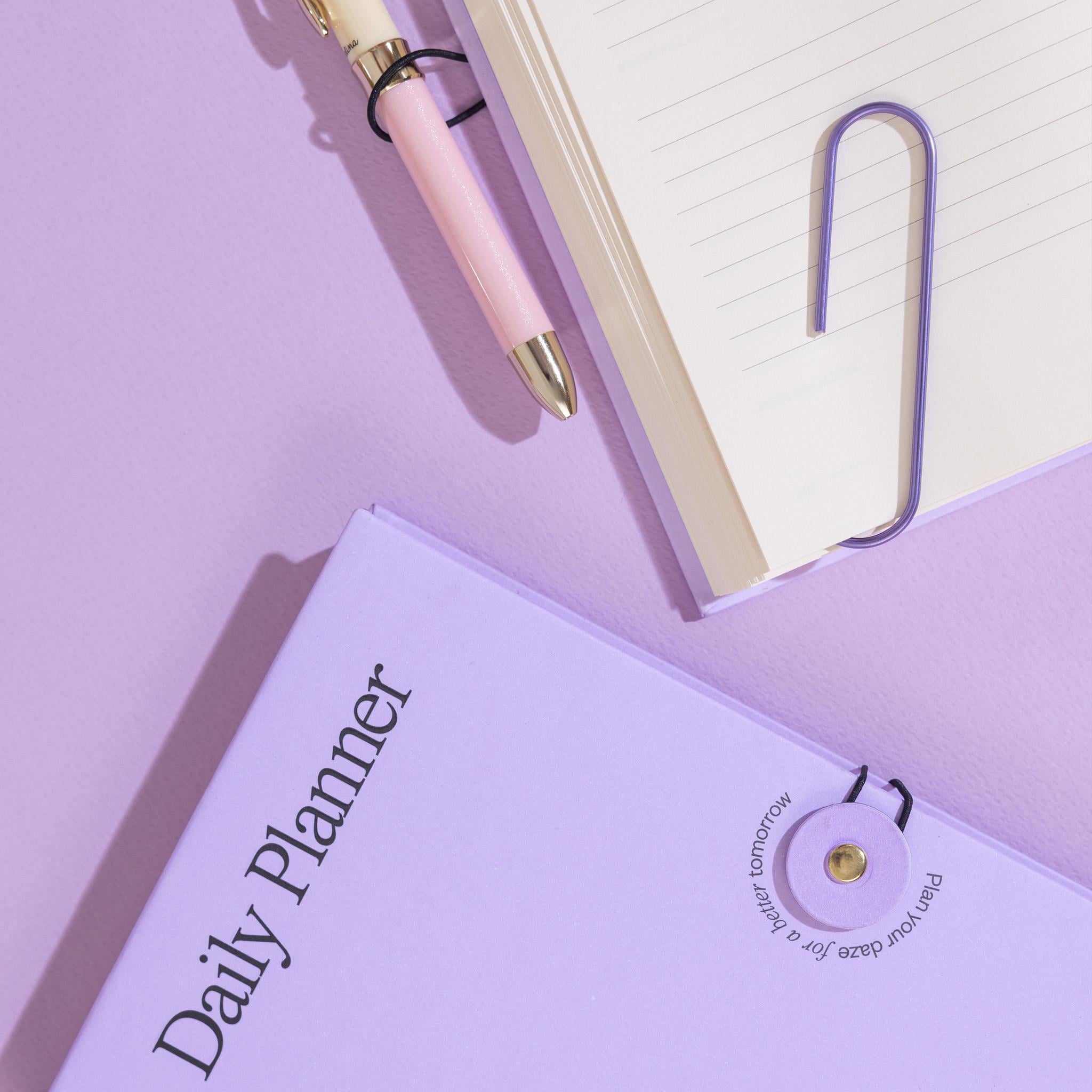 Fundaze Özel Tasarım Daily Planner Lila