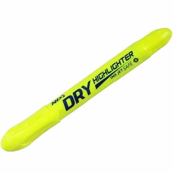 Amos Dry Highlighter Fosforlu Kalem Sarı
