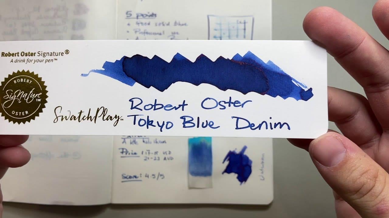 Robert Oster Tokyo Blue Denim Mürekkep