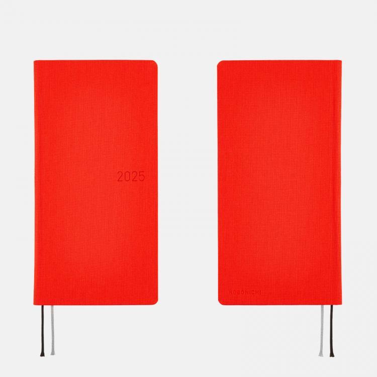 Hobonichi Techo Weeks B6 Slim  Colors:  Chili Pepper
