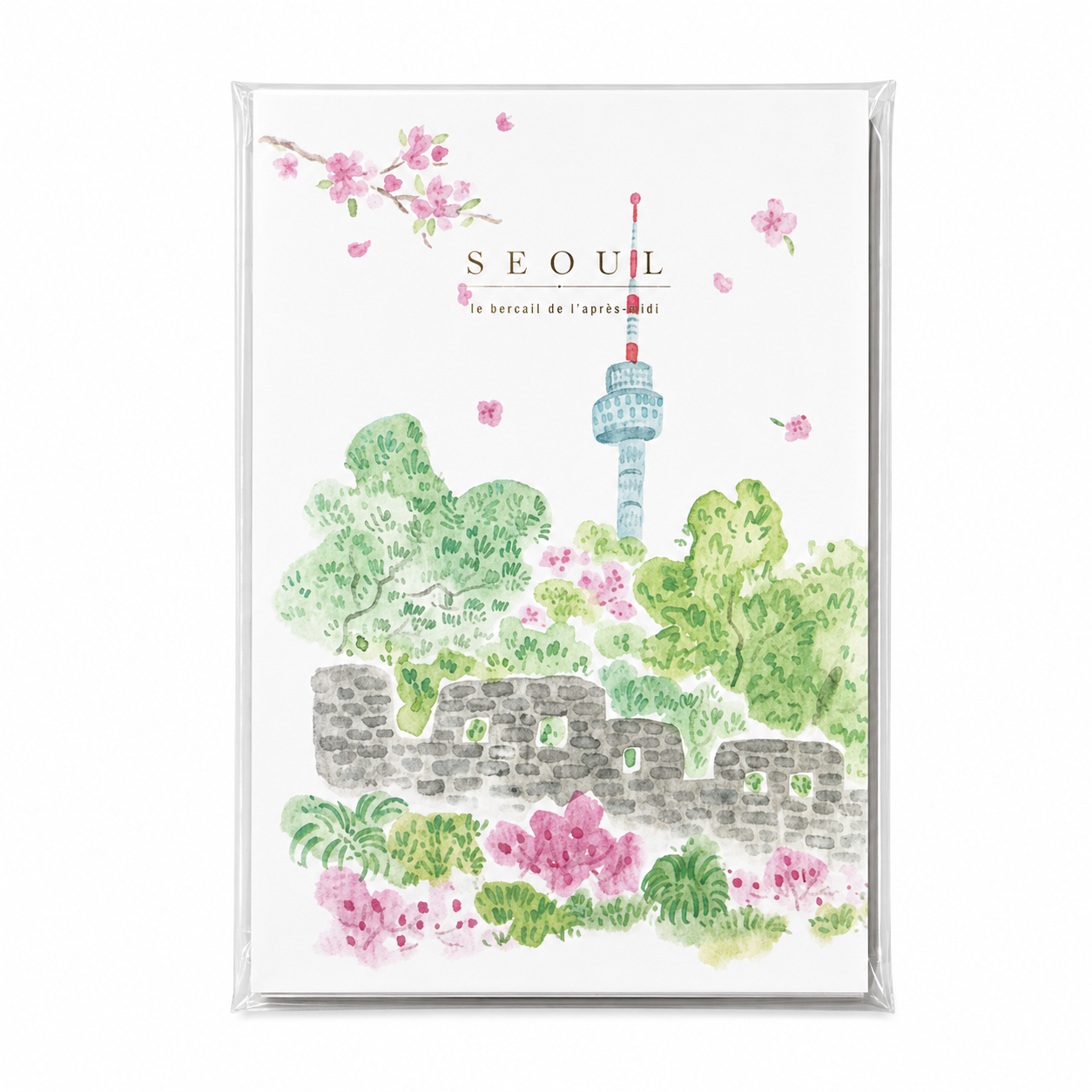 Pansy Daisy L'après Travel Journal Seyahat Günlüğü Defteri - Seoul Tower