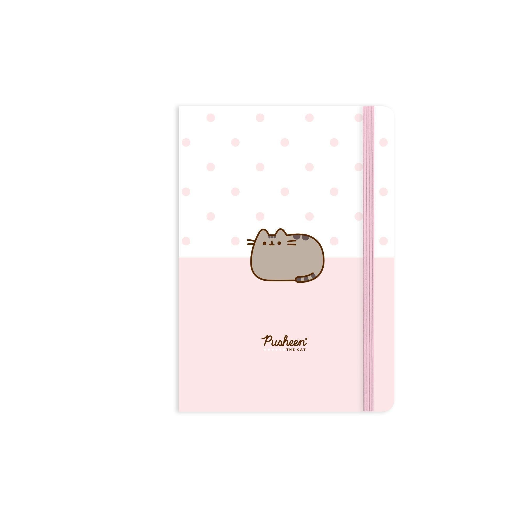 Pusheen A5 Çizgili Sert Kapak Ciltli Defter No: 1 80 Yp.