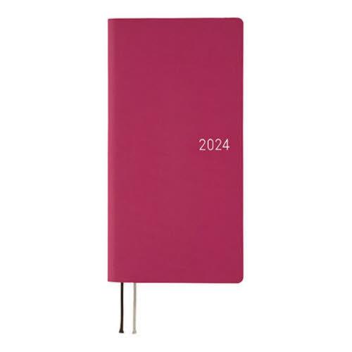 Hobonichi Techo Weeks Japanese Version 2024 Jan. Start Smooth Sangria