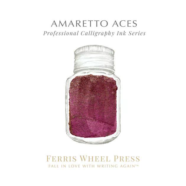 Ferris Wheel Press Amaretto Aces Kaligrafi Şişe Mürekkep - 28 ml