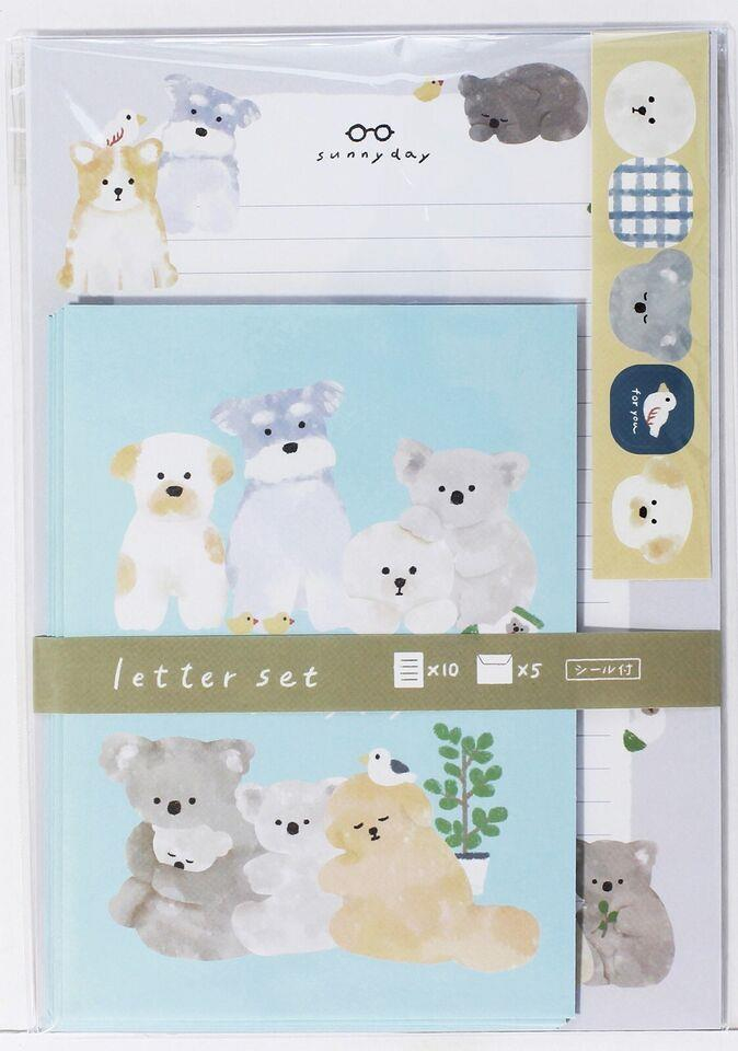 Sunday Sweet Dogs&Koala Mektup Seti 