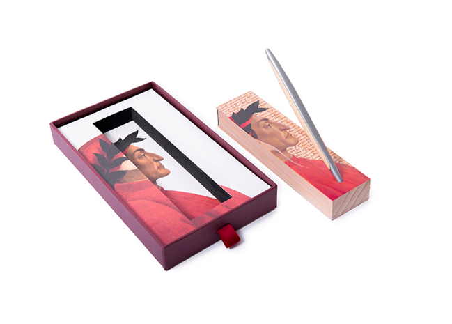 Penna Pininfarina Segno Cambiano 700th Anniversary Box Viva Dante Alighieri  Ethergraf Kalem