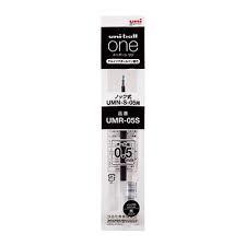 Uni-ball One Gel Pen Refill  0.5 mm  Black Siyah