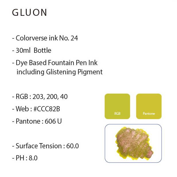 Coloverse No.24 GLUON - Glistening Series Mürekkep