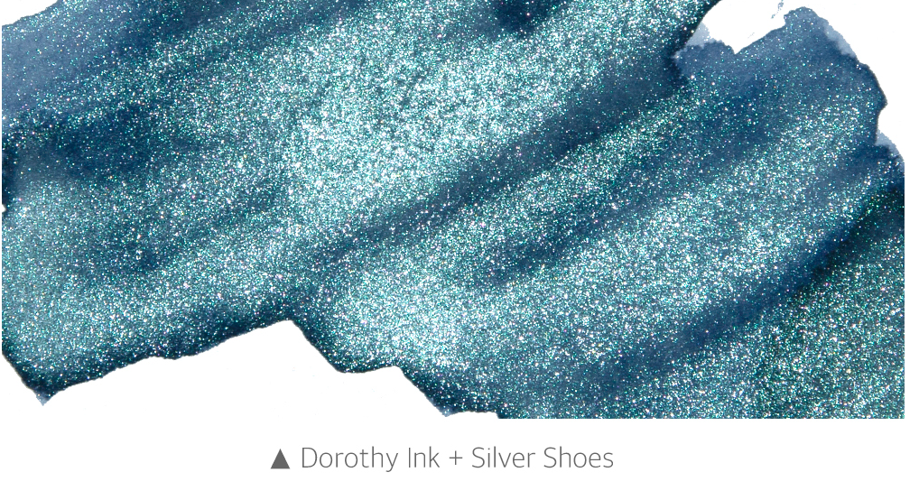 Wearingeul Silver Shoes (Wizard of Oz) Glitter Potion Mürekkep Simi 10ml 