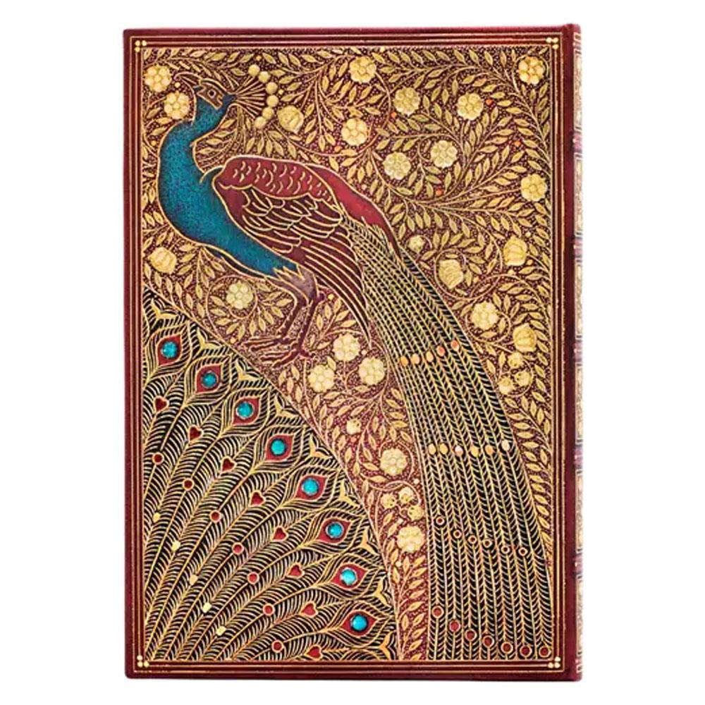 Paperblanks Hafiz s Peacocks Sert Kapak 18x23 Çizgili Defter PB9887-4