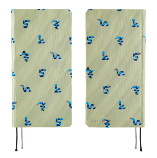 Hobonichi Techo Weeks 2025 Mega Bow & Tie: Snake Toy