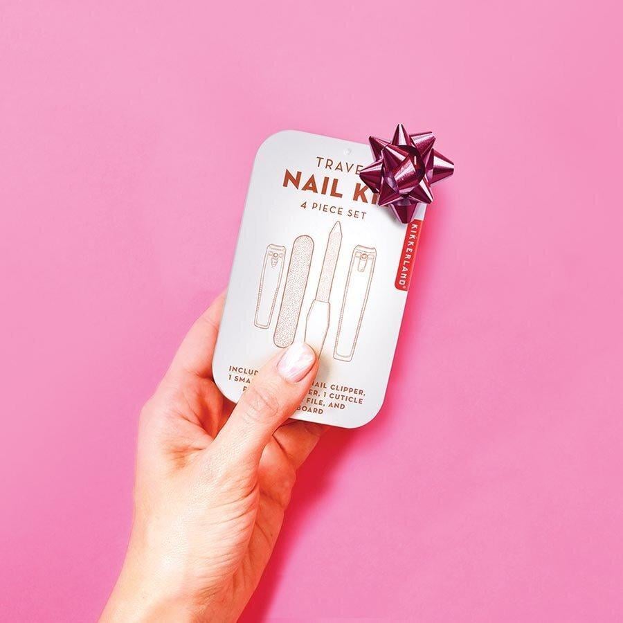 Kikkerland Travel Nail Kit Manikür Seti