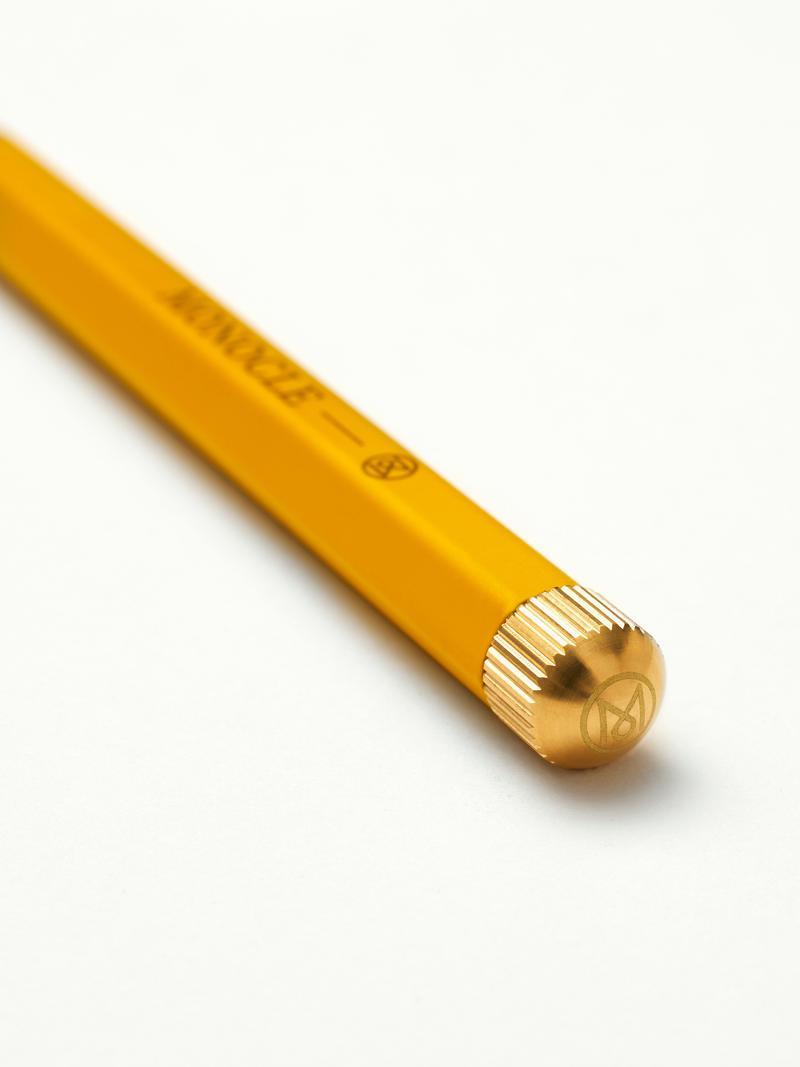 Leuchtturm 1917 x Monocle Drehgriffel Tükenmez Kalem Sarı