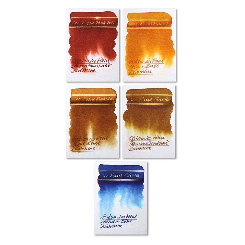 Diamine Les Paul Collection Şişe Mürekkep 30ml Cherry Sunburst