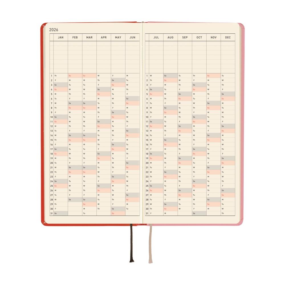 Hobonichi Techo Weeks - English - Tolight: A Bright Year - 2026 Jan Start